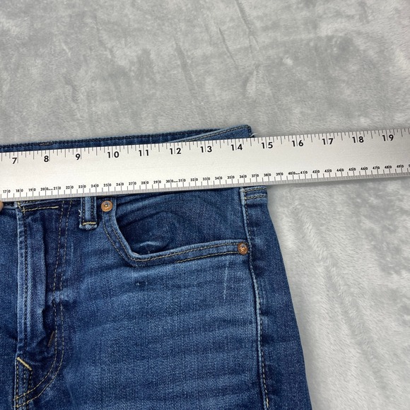 American Eagle Outfitters Jeans Womens 29x32 Blue Stretch Airflex+ Straight Leg - Picture 8 of 11